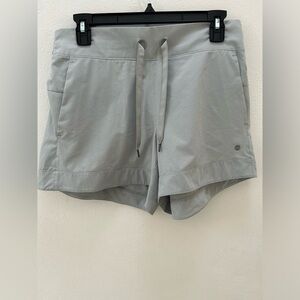 Apana Light Gray Athletic Shorts for Men
